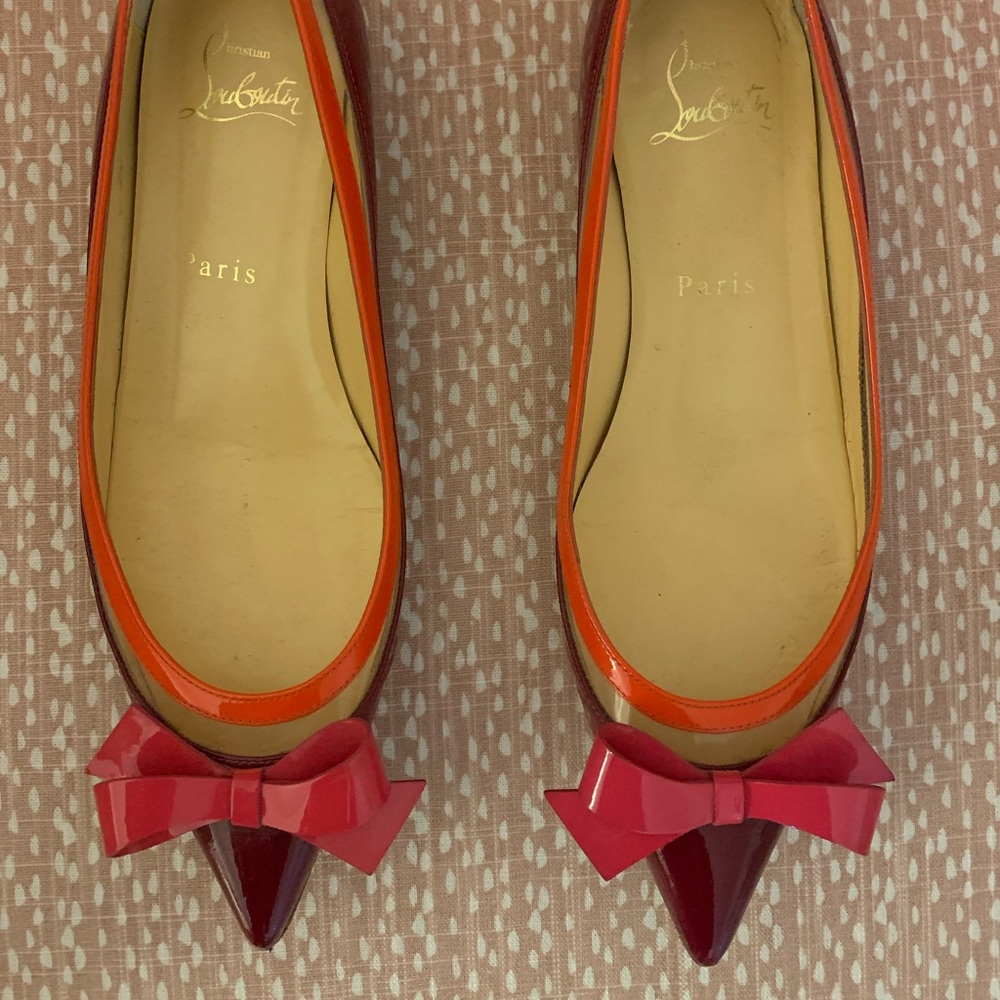 Christian Louboutin Bow Flats